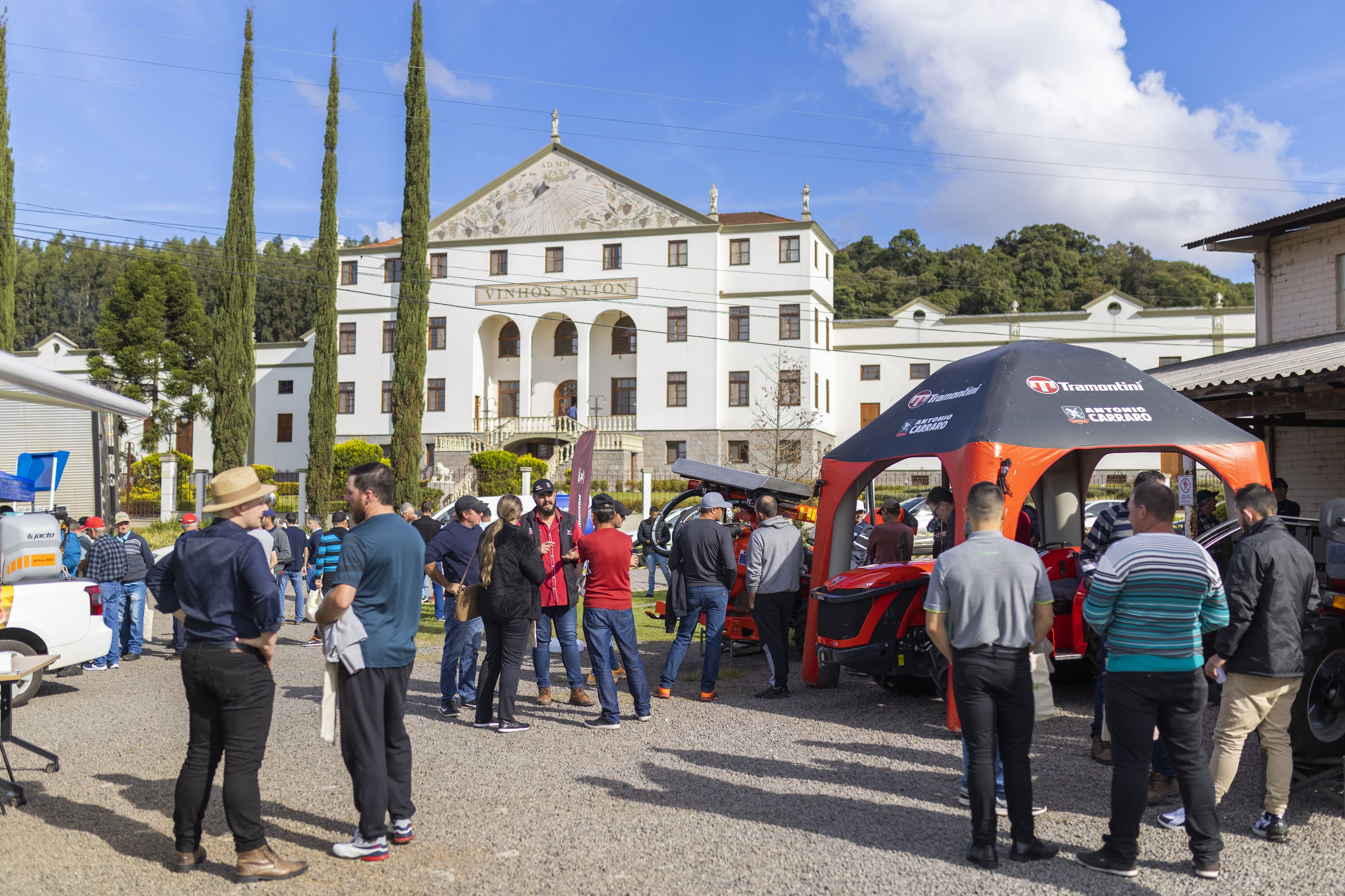 Vagão Filmes
Fachada da Vinícola Salton que fica em Bento Gonçalves, Serra Gaúcha - Crédito da foto: Divulgação