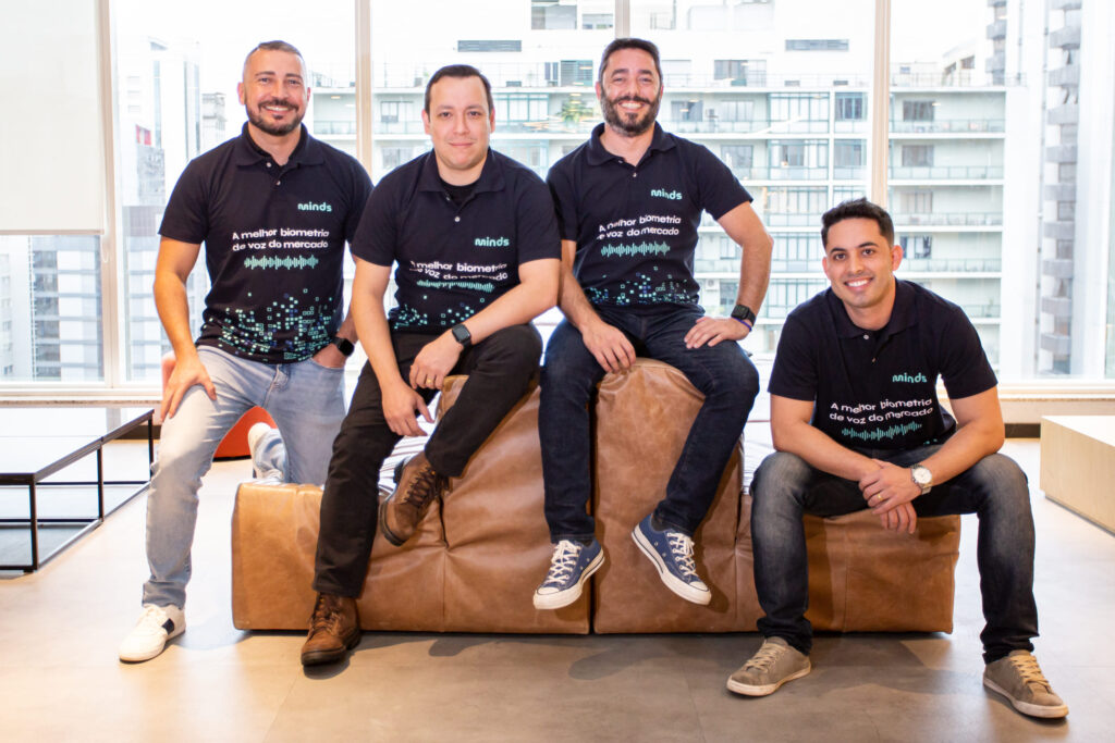 Socios-Minds_Marcelo-Peixoto-CEO-Igor-Hufnagel-CTO-Daniel-Ladeira-CIO-Frederico-Souza-CFO_-Credito-da-Imagem-Fernanda-Peixoto