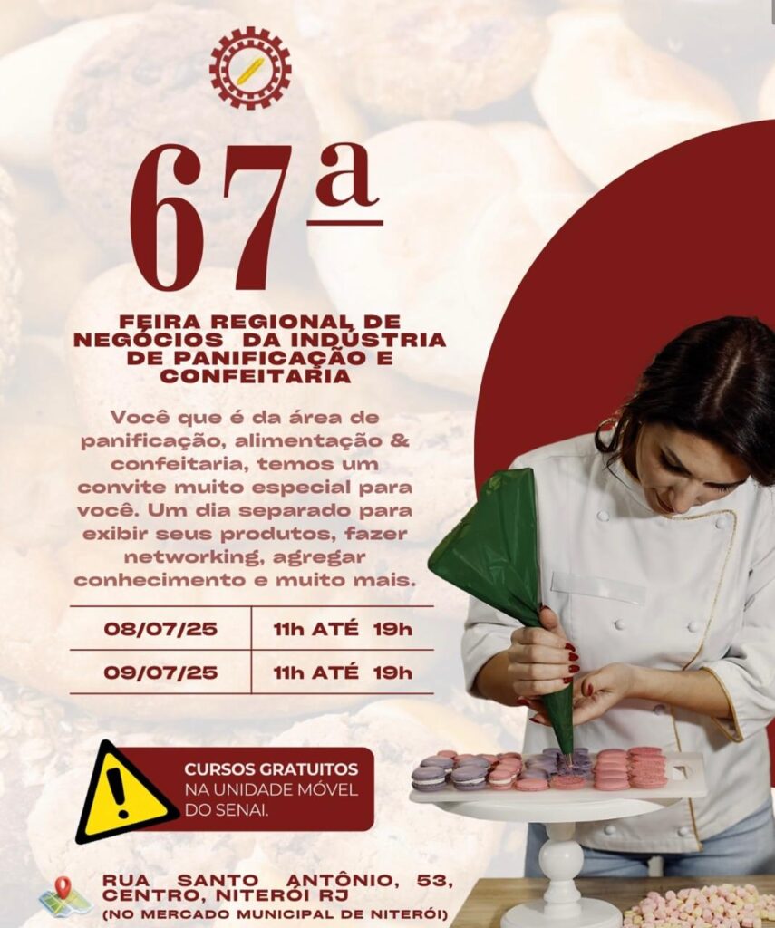 67ª Feira Regional de Negócios da Indústria de Panificação e Confeitaria-Créditos da foto: Divulgação