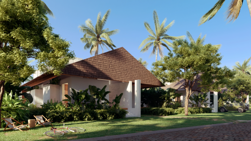 Perspectiva 3D Fachada Residência
Divulgação