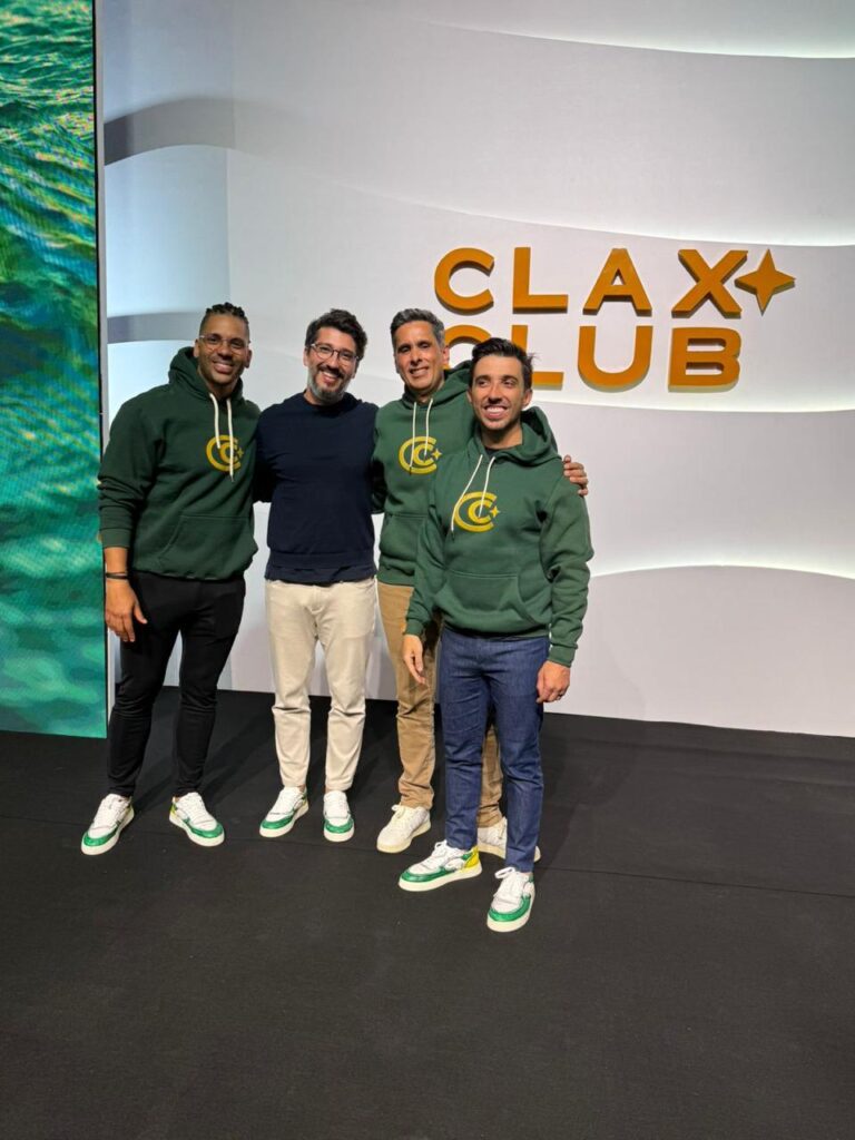 Divulgação
Filipe Bento e encontro com empresários