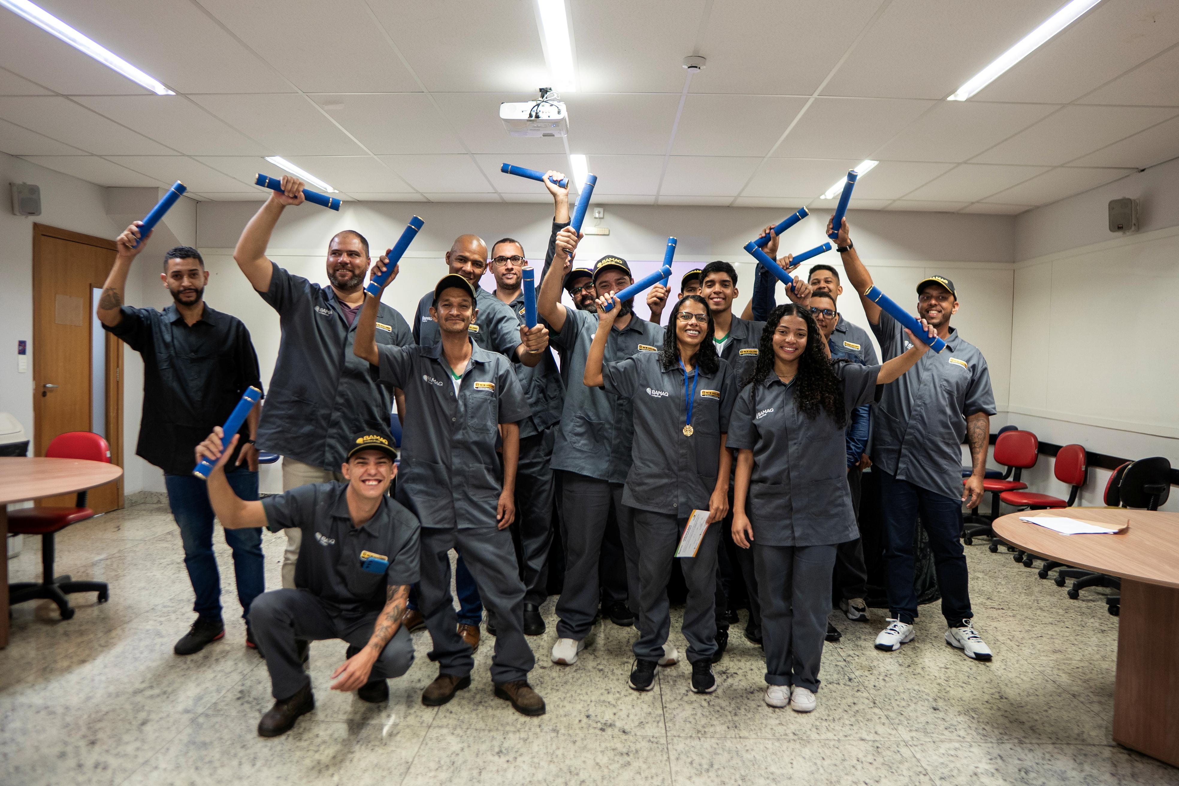 Formatura Mêcanicos de Máquinas do Grupo Bamaq
Divulgação