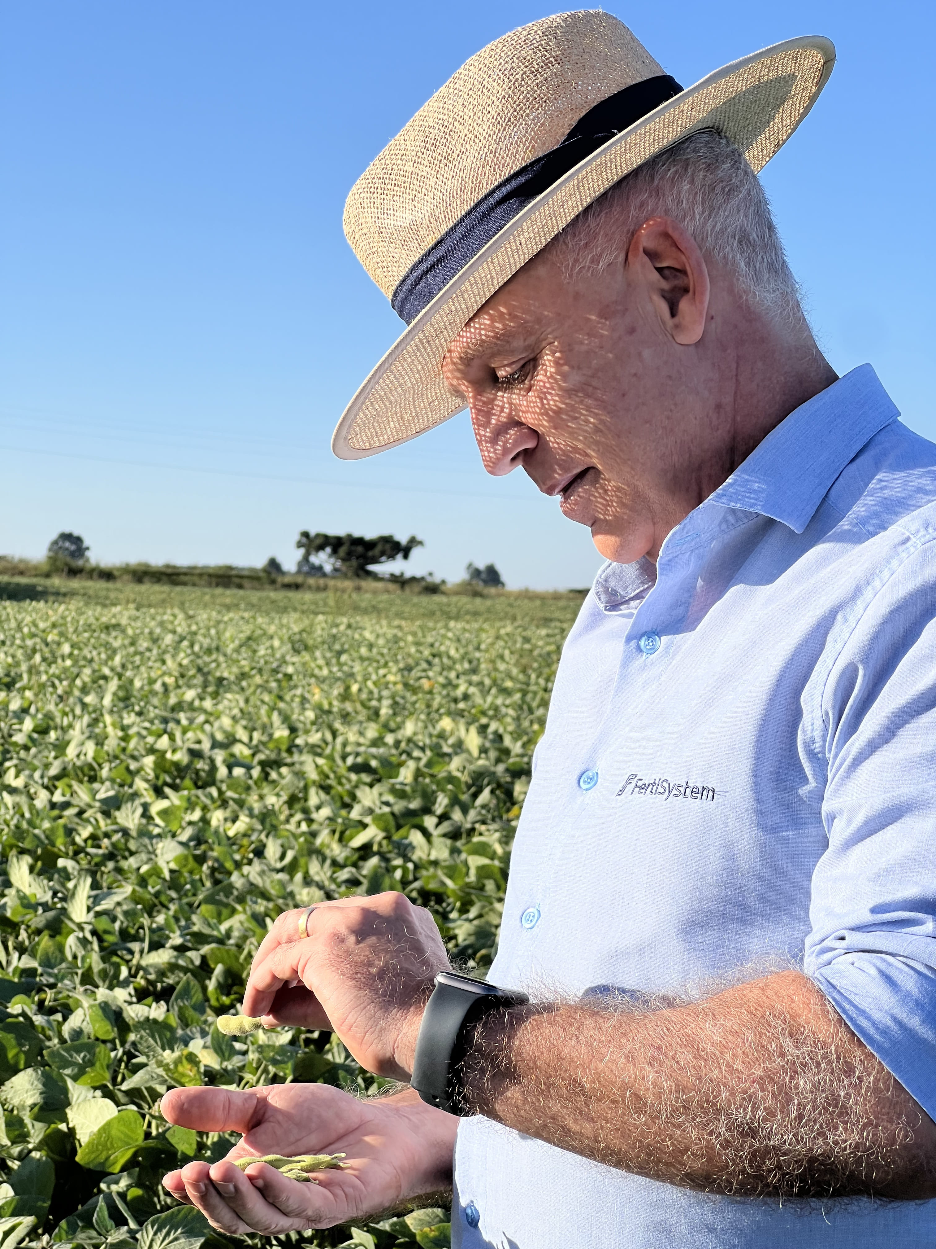 O produtor gaúcho, Evandro Martins
Divulgação FertiSystem