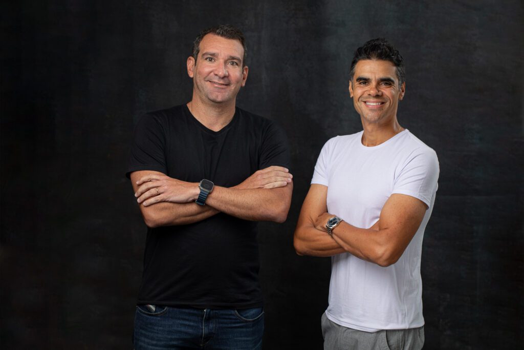     Marcio Santana, CEO da Softplan, e Ionan Fernandes, CEO da Starian
