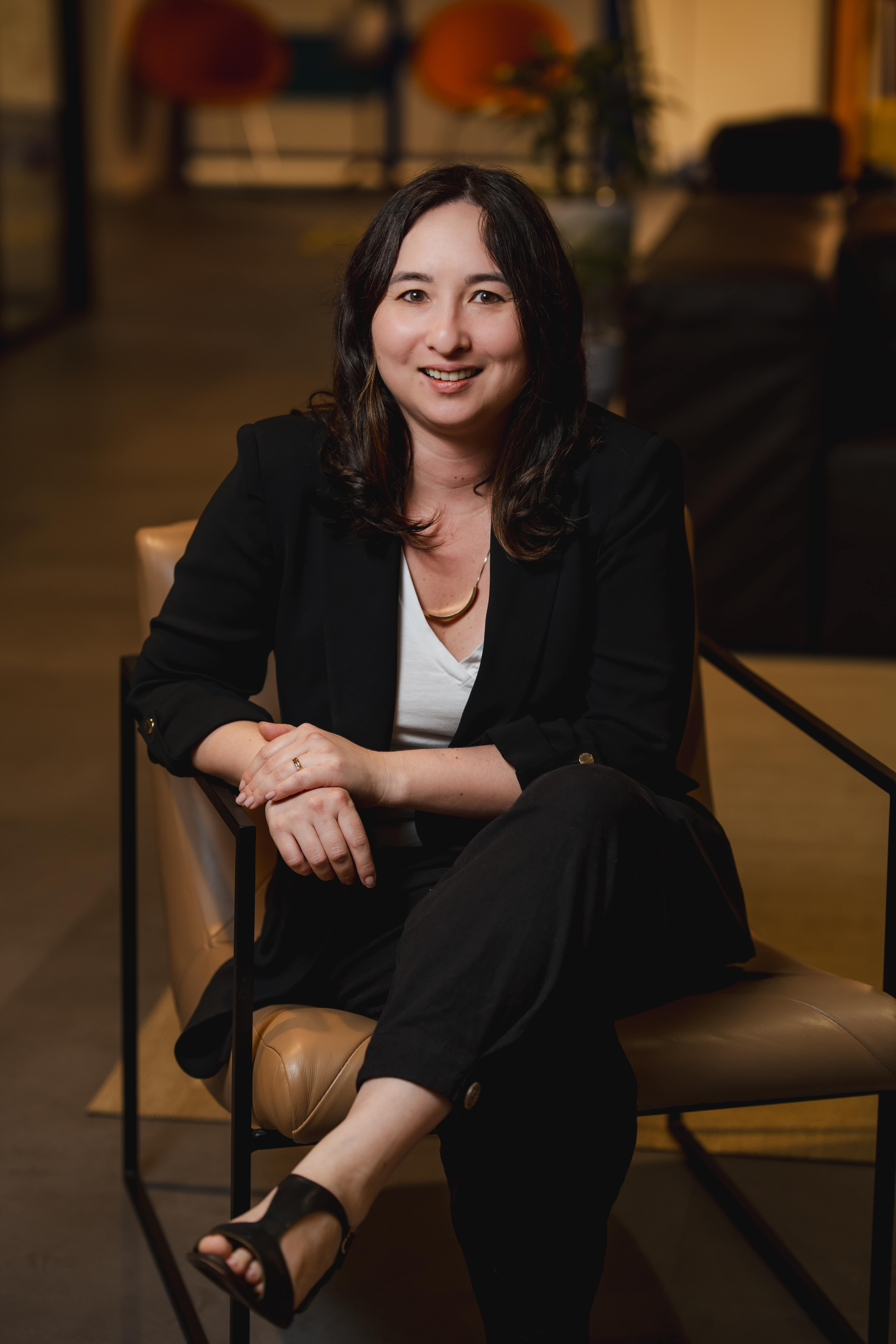 Wana Schulze, Head de Investimentos e Portfólio da Wayra Brasil e Vivo Ventures. Crédito da imagem Daniel Santos