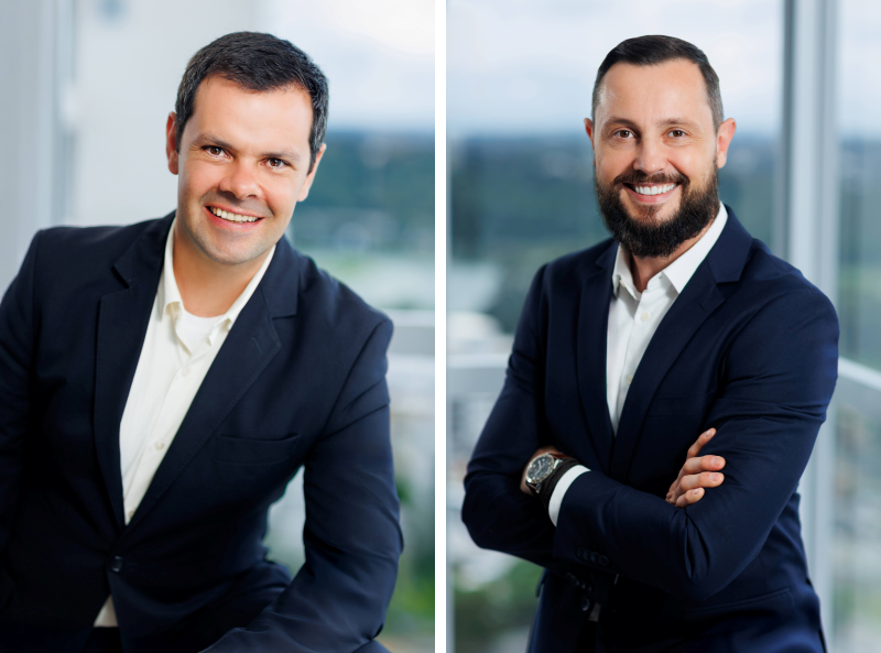 Analistas da ZAXO, Leonardo Grisotto e Jefferson Nesello