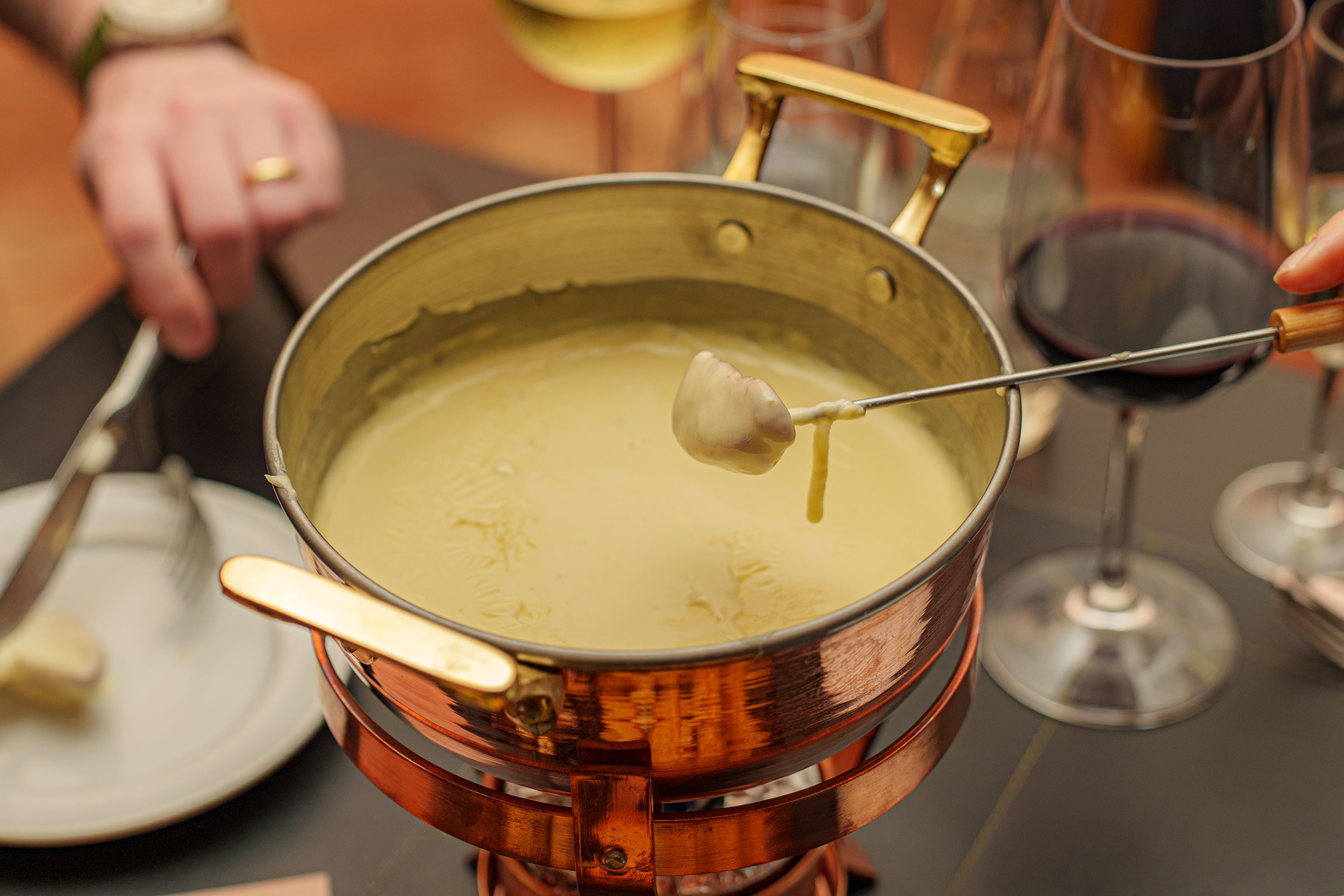 Divulgação
Fondue, uma das opções da Adega Cave do Douro,