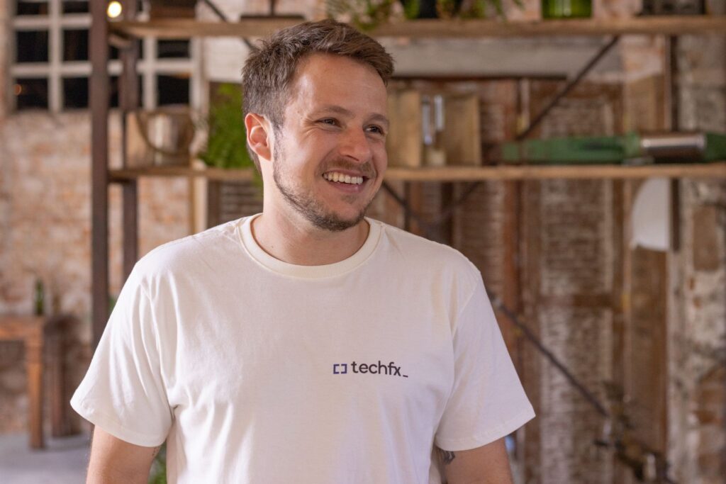 Eduardo Garay, CEO da plataforma de câmbio TechFX