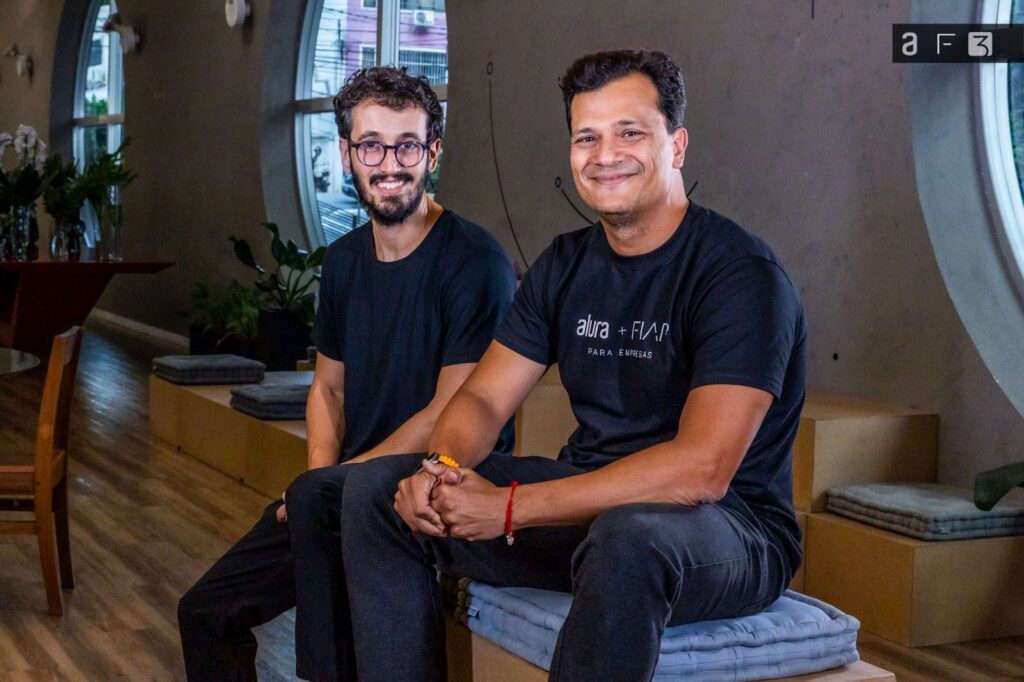 Grupo Alun/Divulgação
Paulo Silveira e Juliano Tubino, CVO e CEO do Grupo Alun