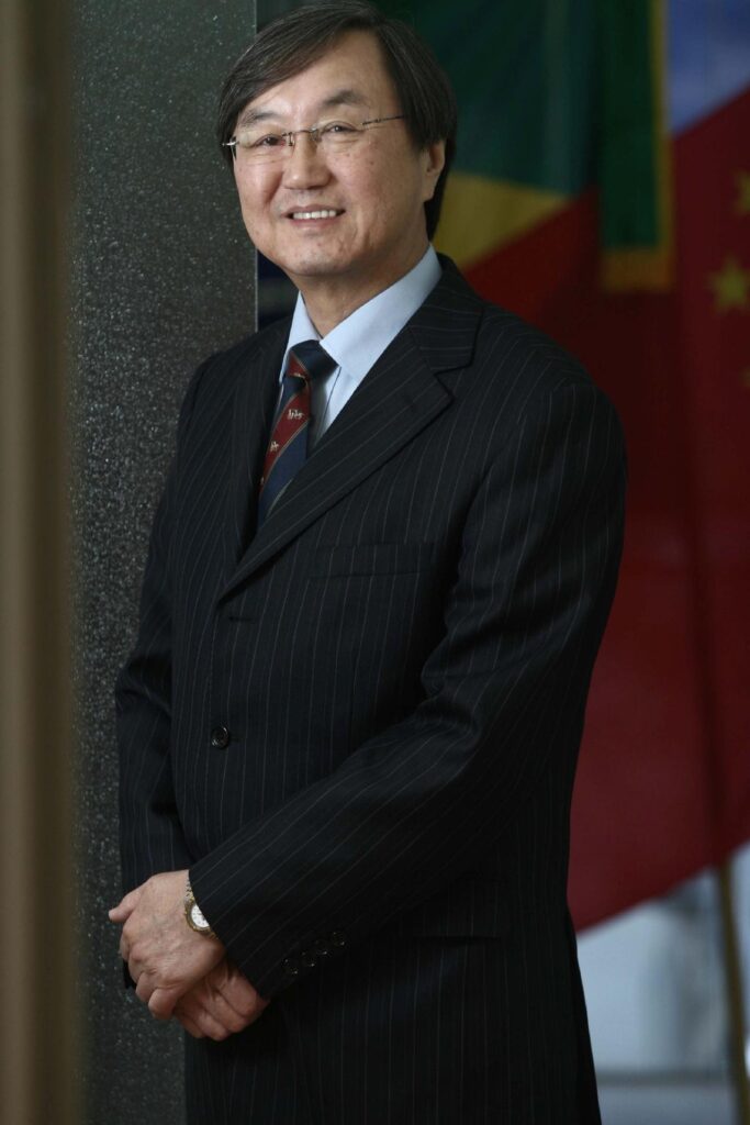 O presidente da Câmara Brasil-China, Charles Andrew Tang
Arquivo Pessoal