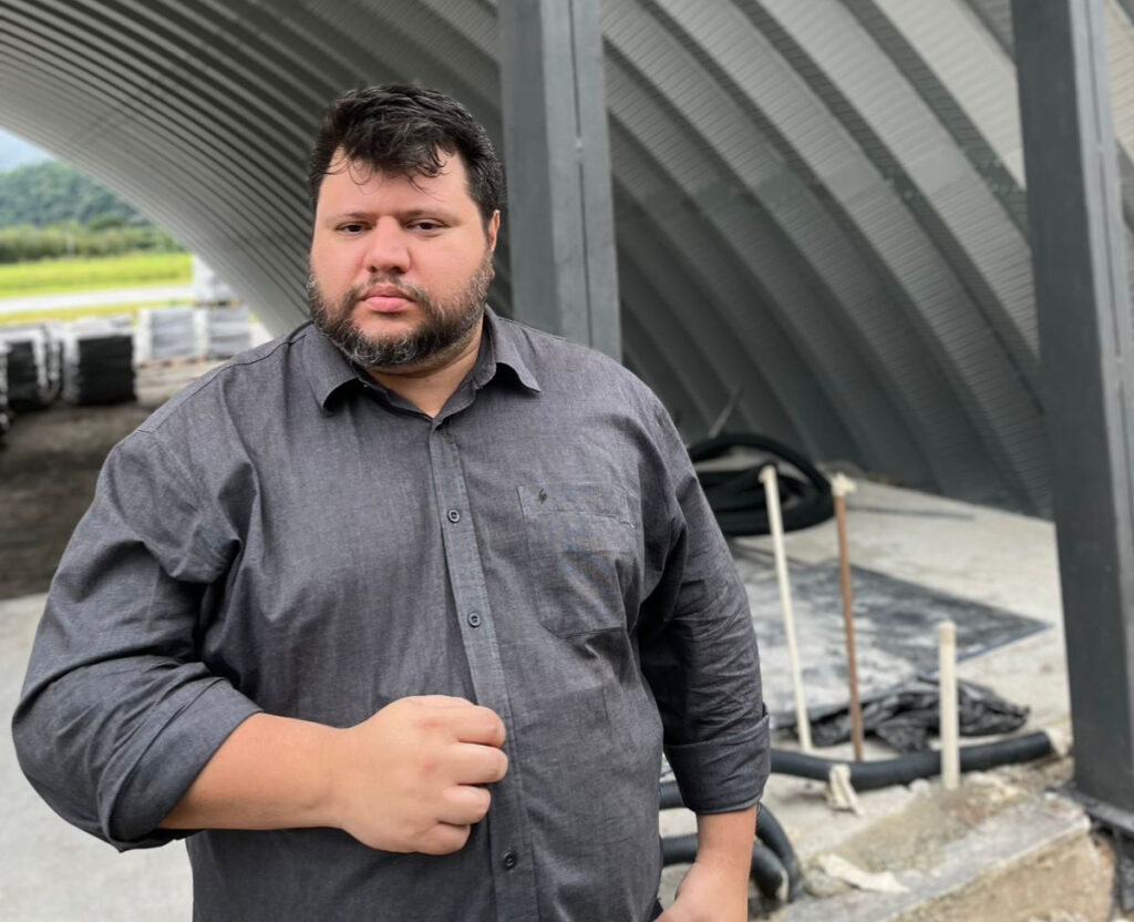 Diogo Leones Construcão a Seco- Créditos da foto: Divulgação