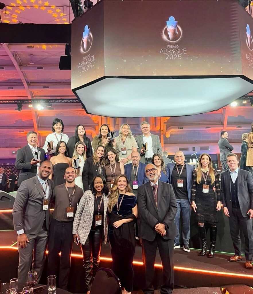 Foto Time NIAD no Prêmio Abrasce 2025-Créditos da foto: Divulgação