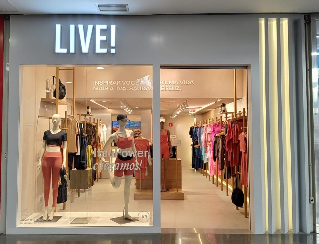 Loja Live! no ItaúPower Shopping
Divulgação