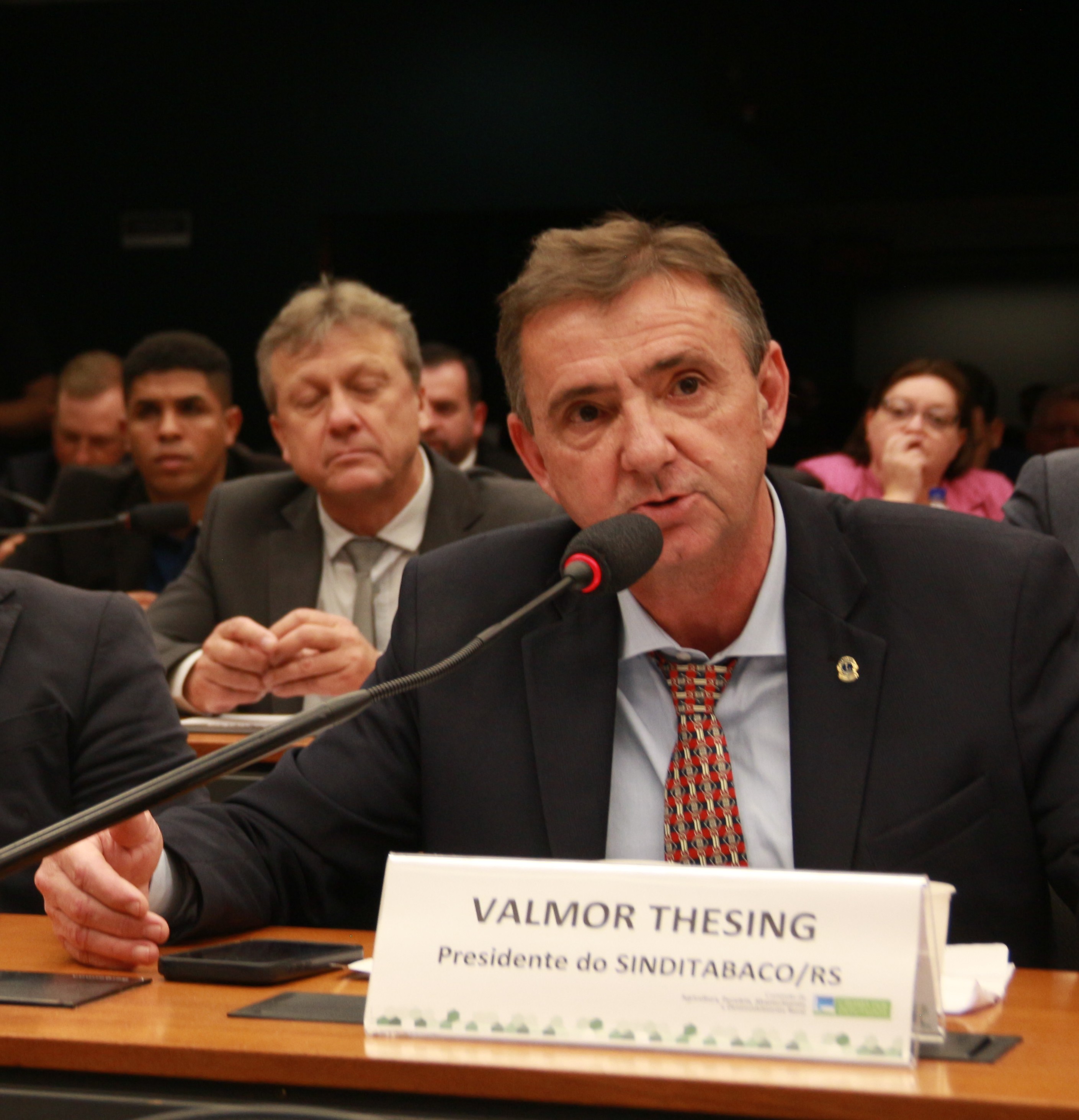 Valmor Thesing, presidente do SindiTabaco