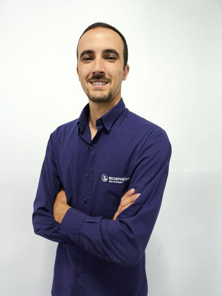 Joatan Clamer, engenheiro agrônomo e supervisor técnico da empresa
Divulgação Biosphera