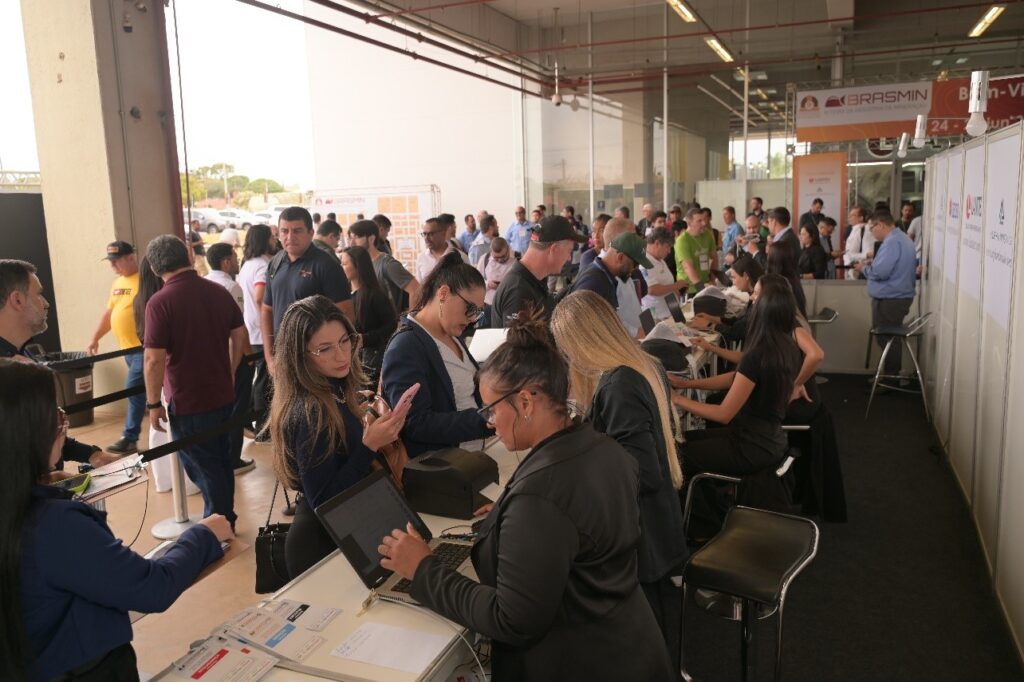 Edição 2025 da feira Brasmin é sucesso de público e geração de negócios.
Crédito: @erikamartchphotoefilme