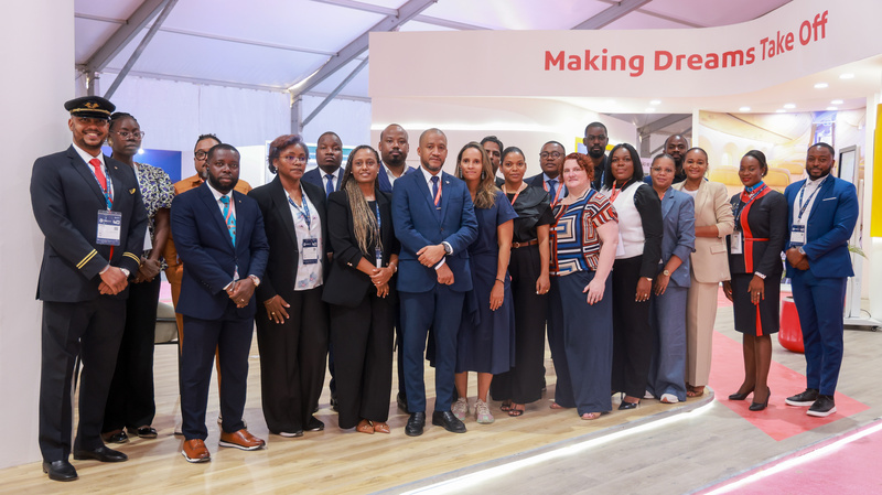 Estande TAAG na FILDA