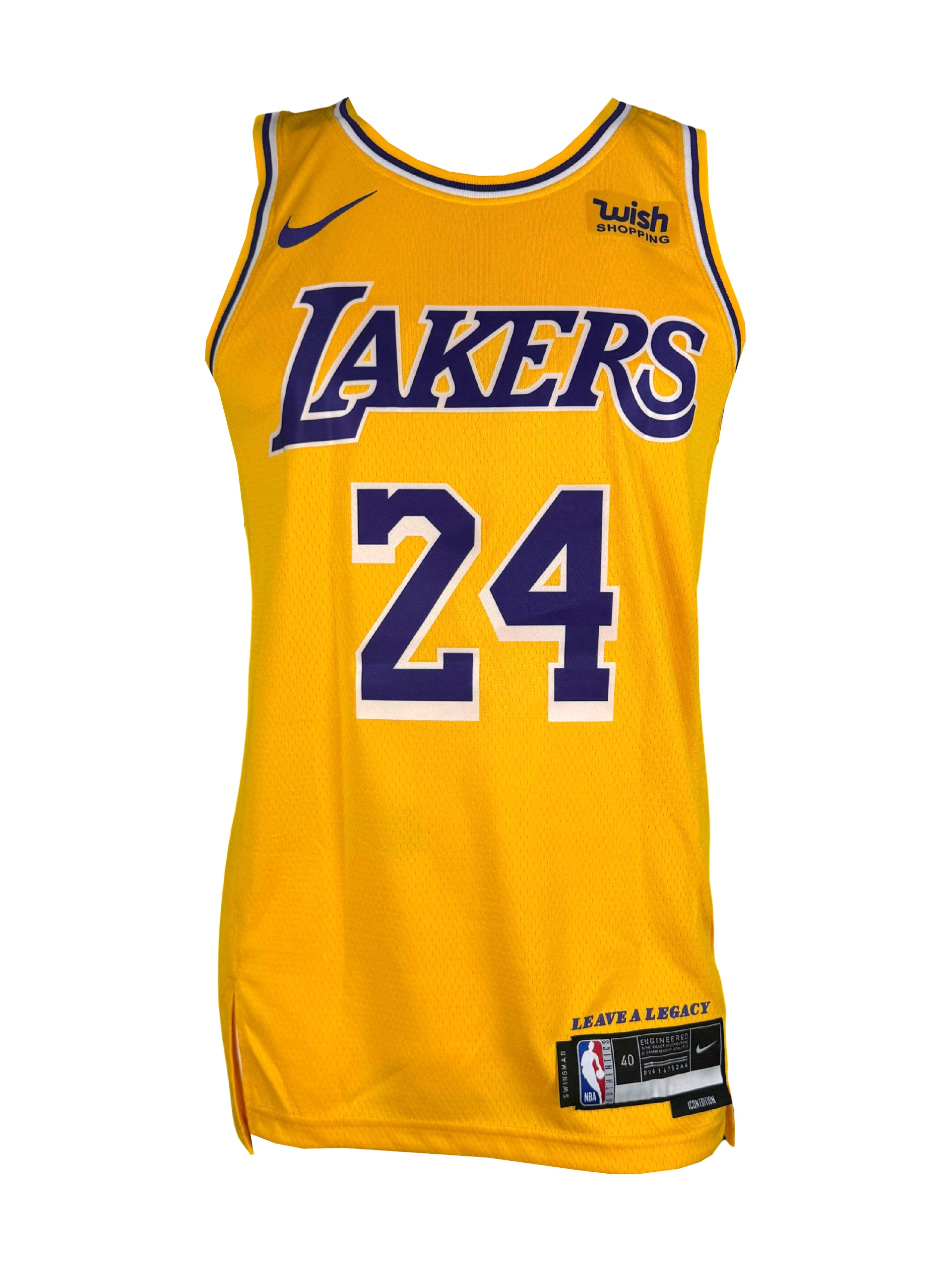 Kobe camisa amarela-Créditos da foto: Divulgação