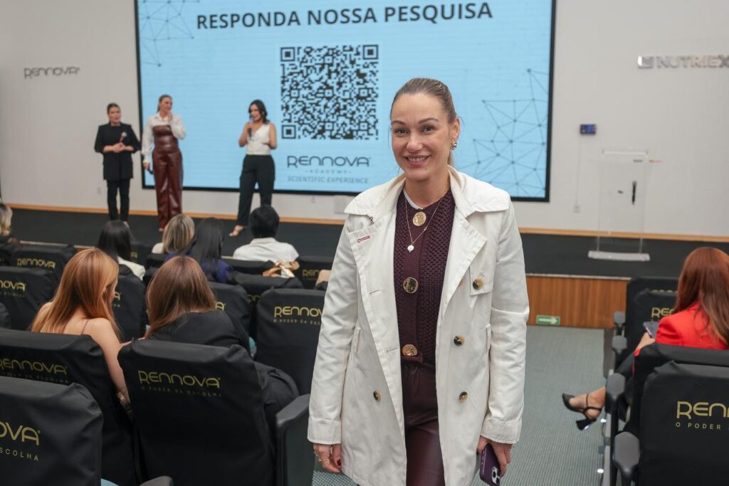 Luísa Caser viajou para Goiânia a convite da renomada marca de injetáveis Rennova