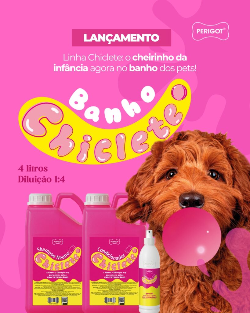 Divulgação
Nova linha Chiclete