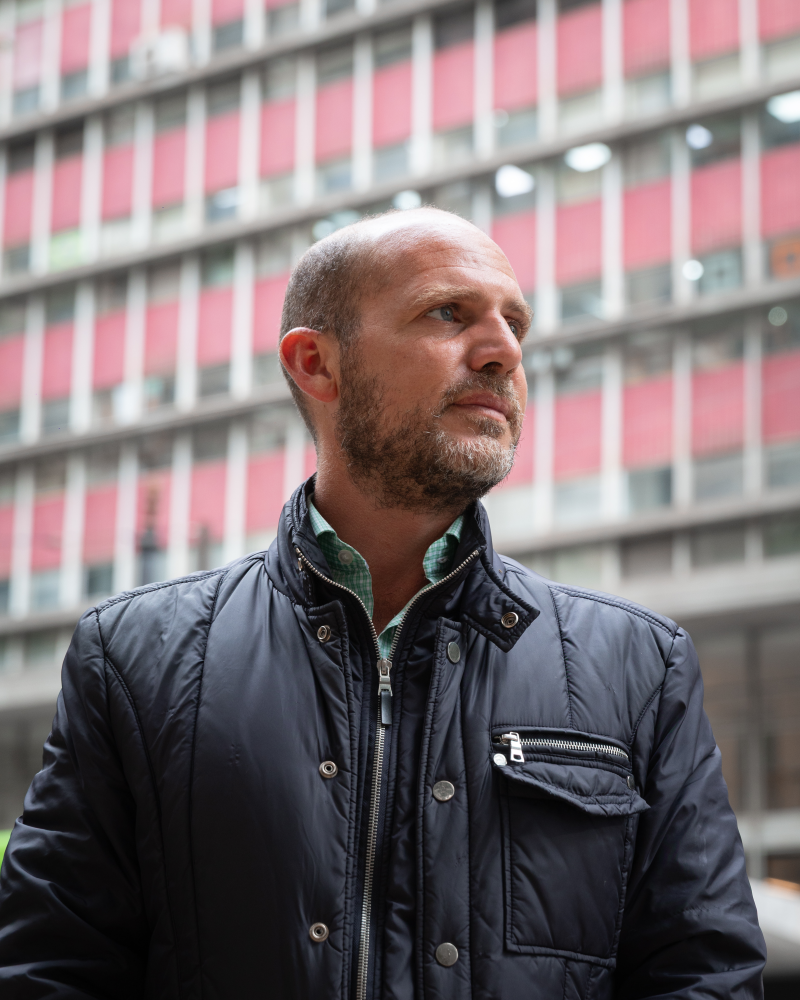 Philip Haji-Touma, artista, empreendedor e idealizador do projeto