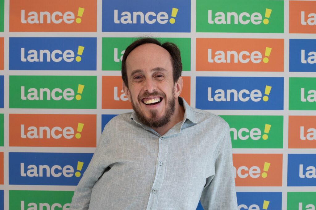 Crédito de divulgação Lance!
Paulo Ganime, CEO do Lance!