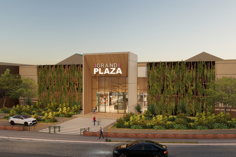 Divulgação
projeto de retrofit para o Shopping Grand Plaza em Santo André