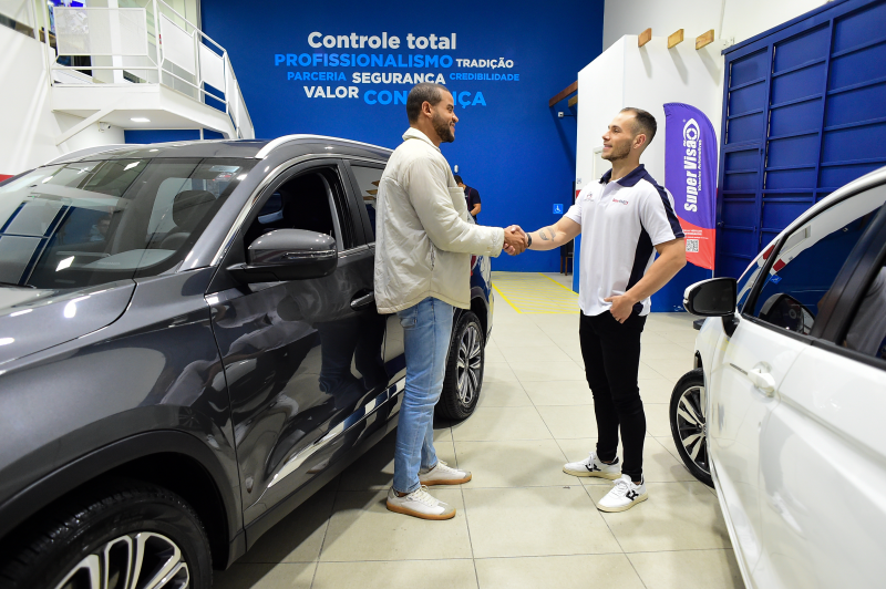 Unidade Super Visão, revisão de um automóvel
Divulgação