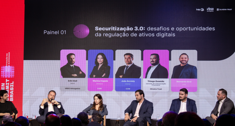 Divulgação
1ª edição do Token Summit Brasil reuniu especialistas para debater os avanços do mercado