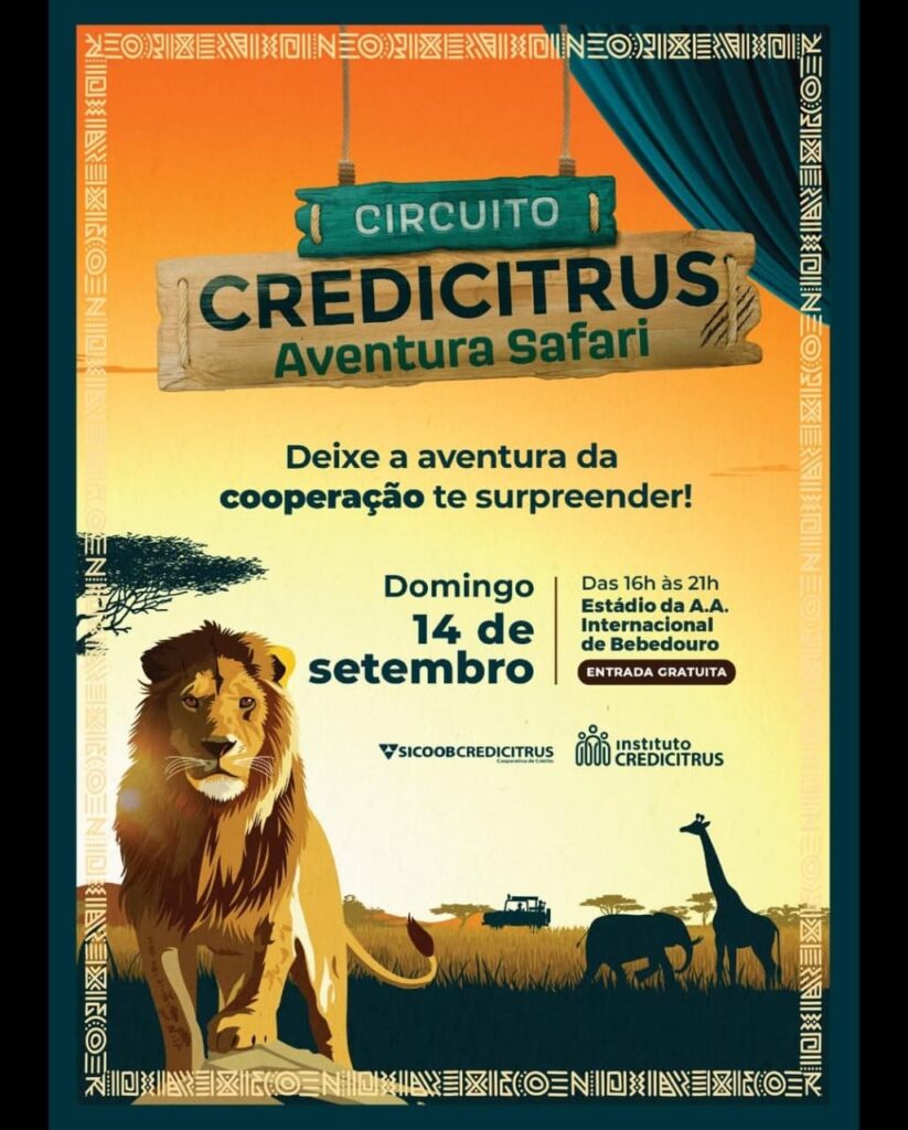 Circuito Credicitrus "Aventura Safari" - Bebedouro
Crédito foto: Divulgação
