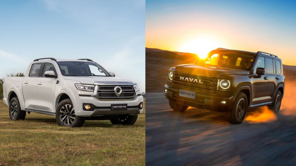 Haval H9 e Poer P30 - Bamaq GWM
Divulgação