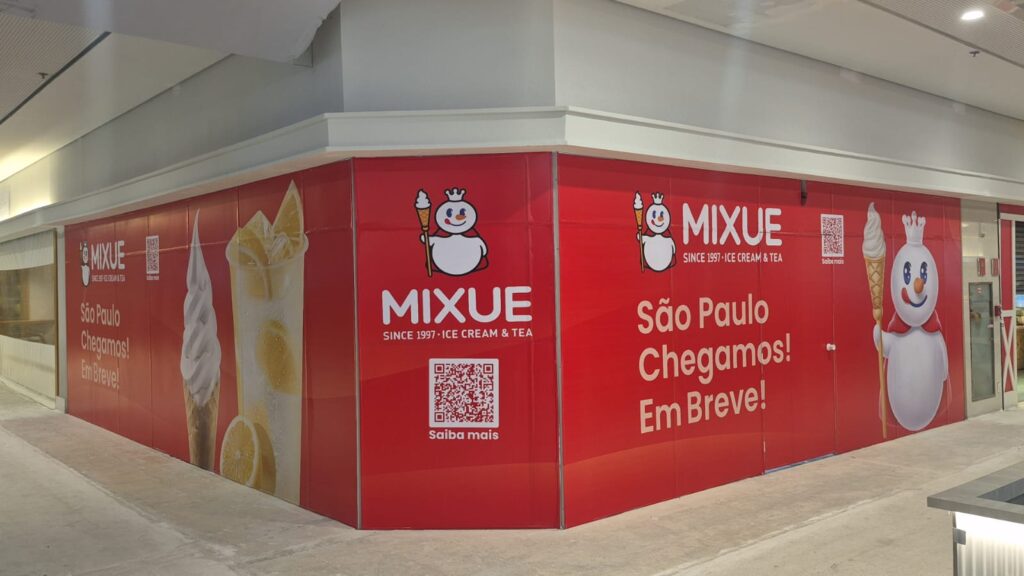 Divulgação
Mixue chegando no Shopping Cidade São Paulo