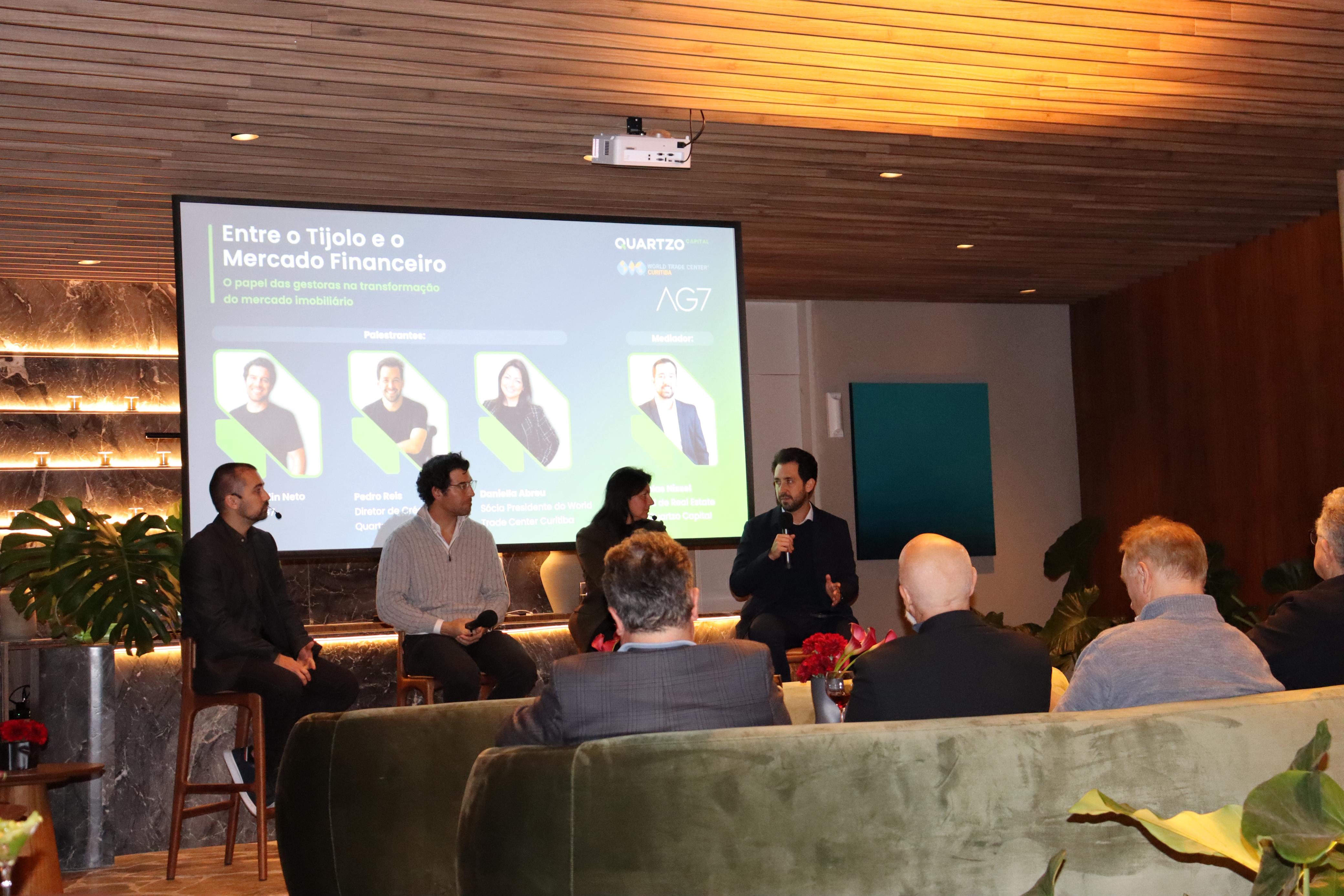 Palestra para novos investidores
Divulgação