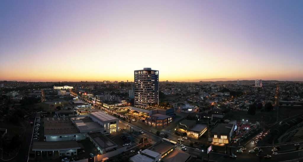 Vista aérea da cidade de Rio Verde evidencia o desenvolvimento da cidade
Divulgação