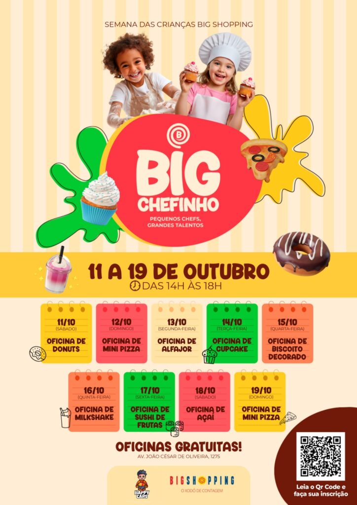 BIG CHEFINHO -Créditos da foto: Divulgação