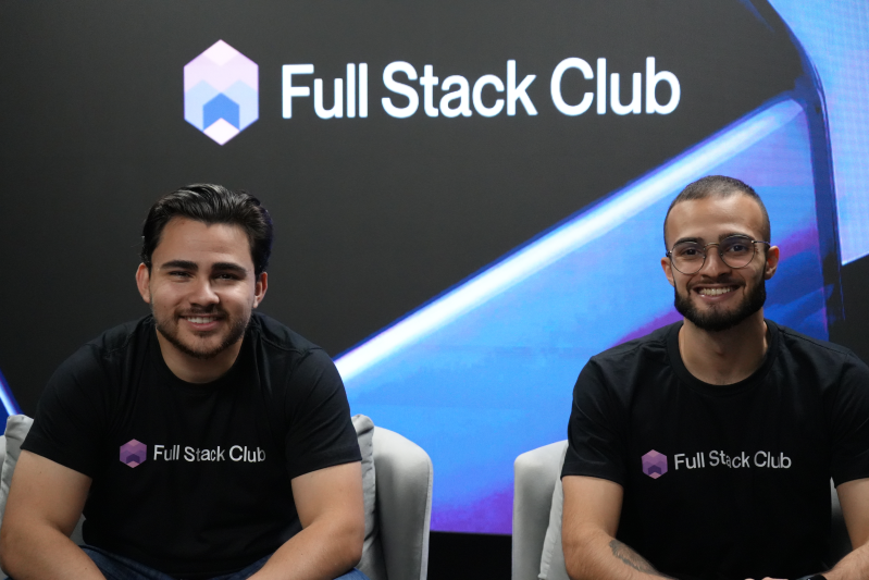 Júnior e Felipe, fundadores da Full Stack Club - Créditos da foto: Divulgação