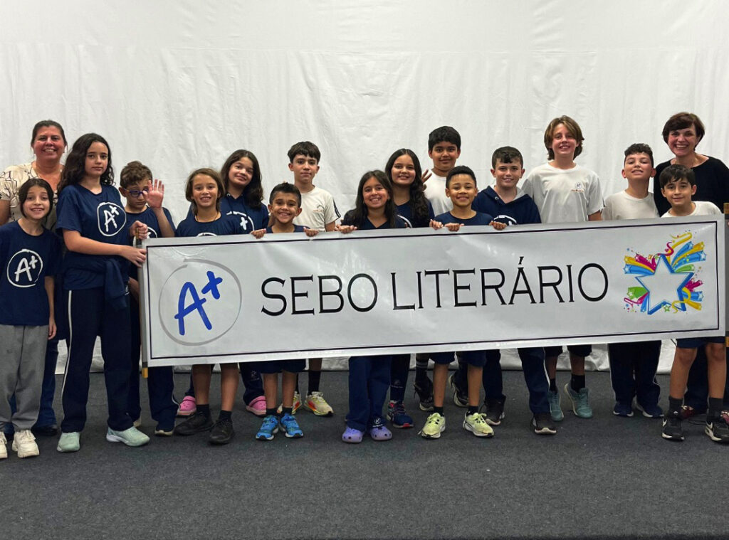 sebo - alunos quinto ano - Créditos da foto: Divulgação