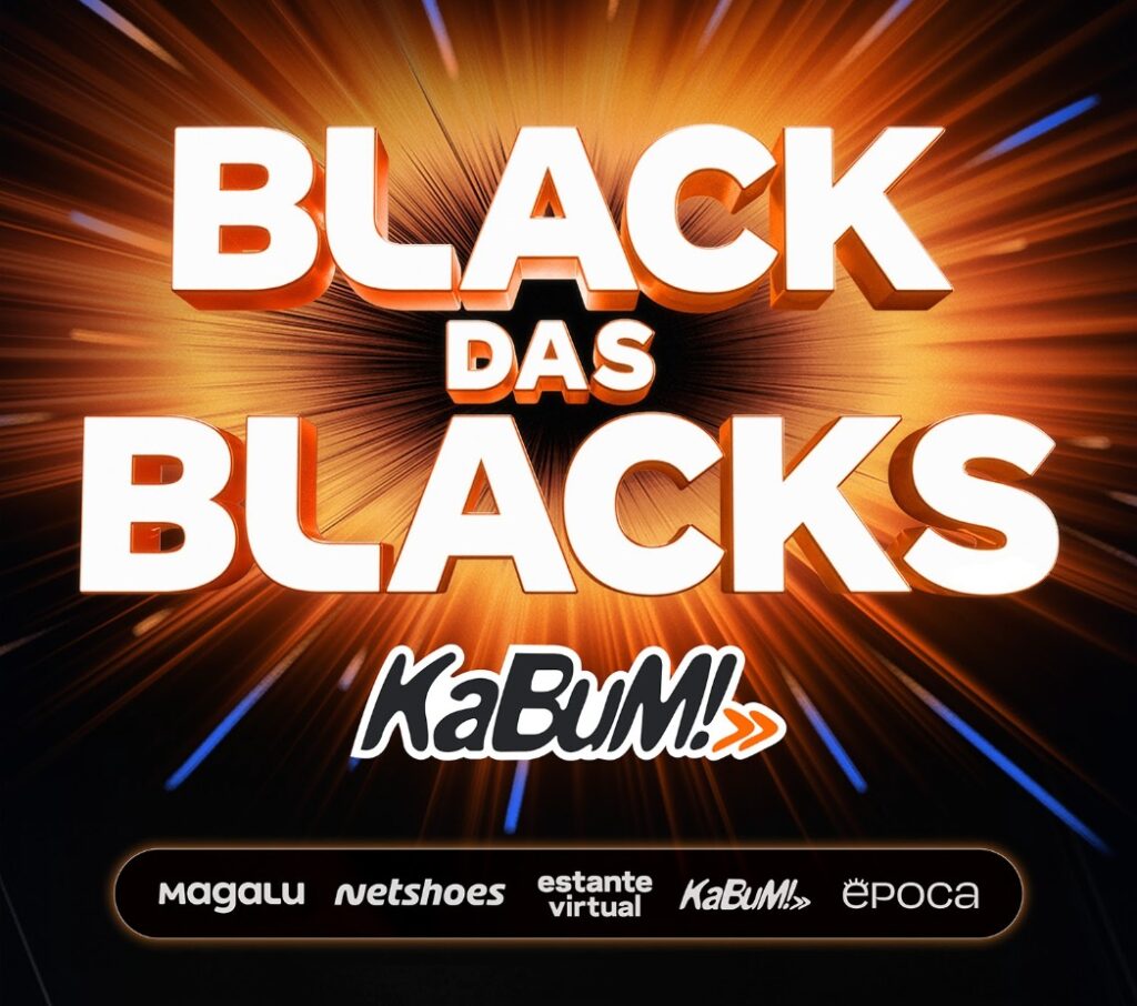 Black das Blacks-KaBuM! - Créditos da foto: Divulgação