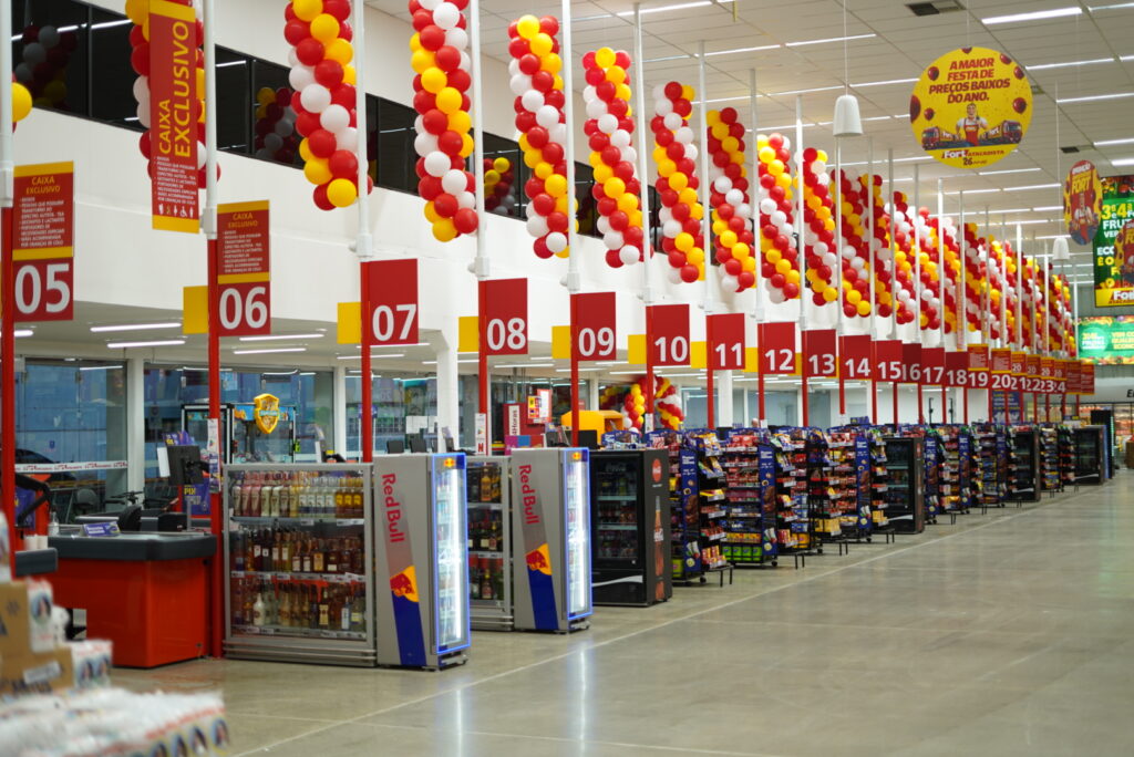 Fort Atacadista Bucarein, em Joinville, reinaugurou com melhorias e novas operações (Divulgação)