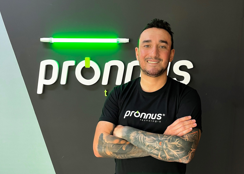 Divulgação/Grupo Sancon Felipe Berneira é CEO da Pronnus Tecnologia, empresa do Grupo Sancon
