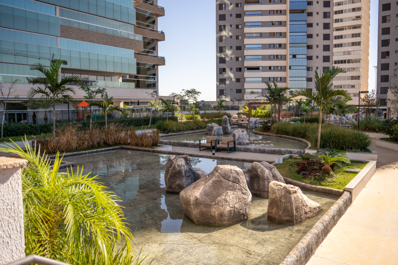 Parque Privativo do Europark - espaço garante acesso a áreas verdes para moradores Divulgação