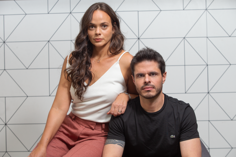 Isis Abbud e Christian de Cico, Co-CEOs e Cofundadores da Qive. Crédito imagem Rafael Arbex