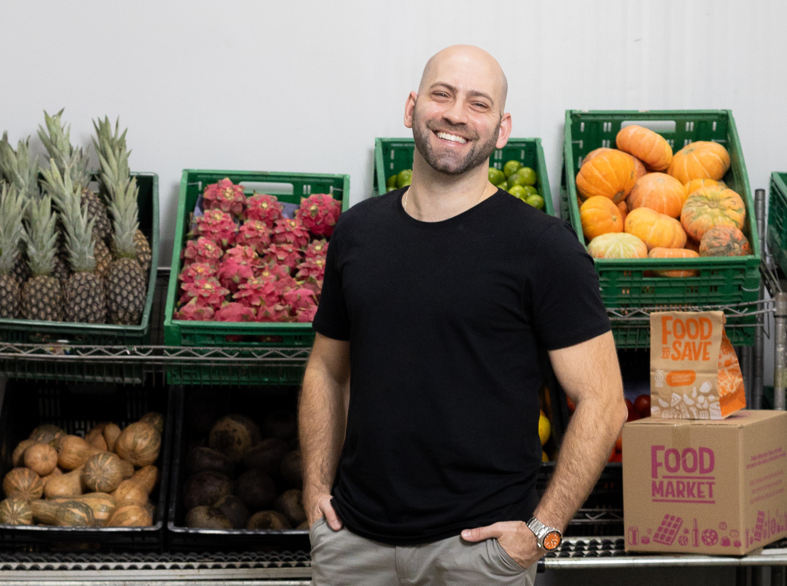 Lucas Infante, CEO da Food To Save. Crédito da imagem Jefferson Alcântara