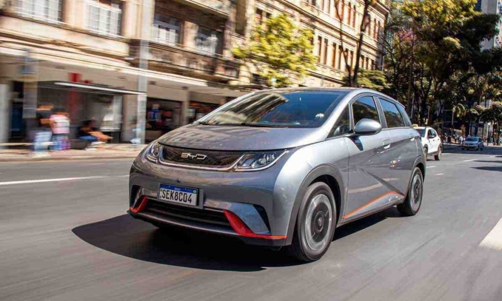 BYD Dolphin - Créditos da foto: Divulgação