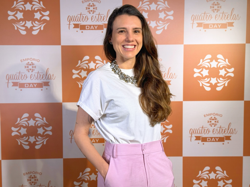 Bruna Villar, uma das sócias Empório Quatro Estrelas Divulgação