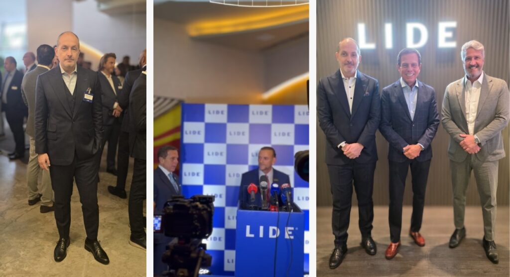 Kleber Almeida | CEO do Grupo SOGNO, Evento LIDE com Edinho Silva, presidente nacional do PT, Kleber Almeida, João Dória e Miguel Dante Machado