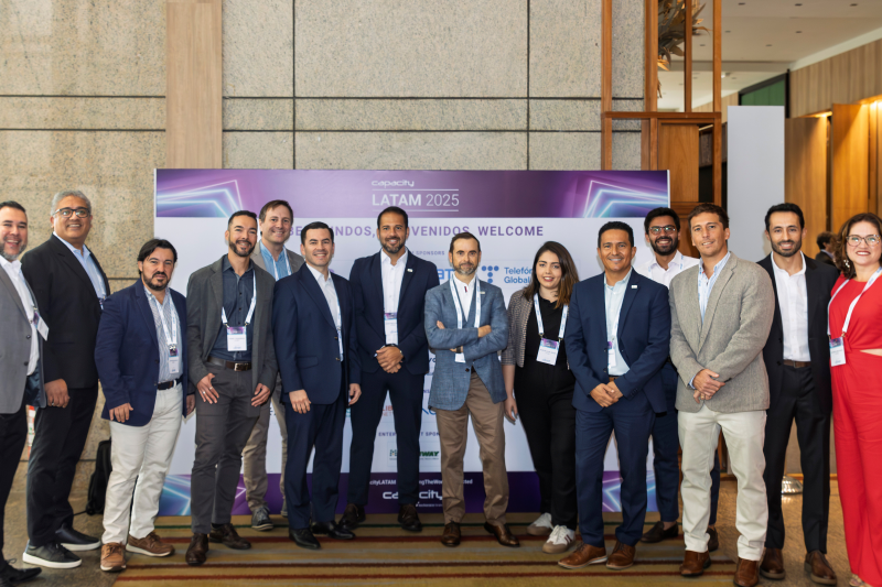 Divulgação - Participantes do Capacity LATAM durante a edição anterior do evento