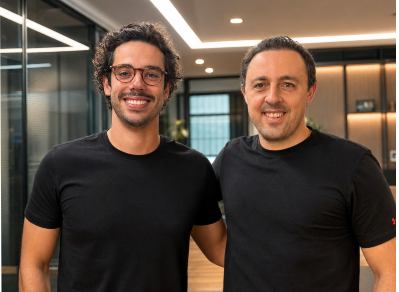 divulgação/araújo fontes Daniel Coimbra e Guilherme Chernicharo, sócio e sócio fundador da Hiker Ventures
