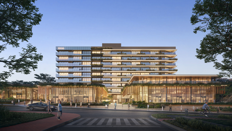 Fachada do Assis Business & Mall na Avenida Pinheiro Chagas, em Anápolis Divulgação