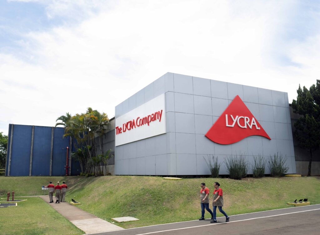 Divulgação Fábrica da LYCRA em Paulínia